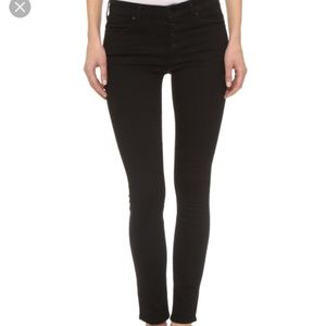 MOTHER Jeans Pixie Black